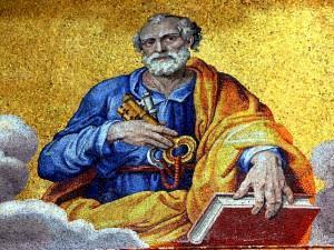Mosaic-of-St.-Peter-in-Basilica-Saint-Peter-Vatican-Rome-Italy