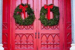 ChurchChristmasDoors
