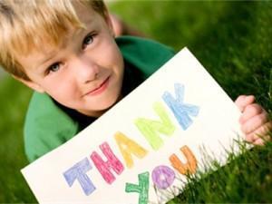 thank you card