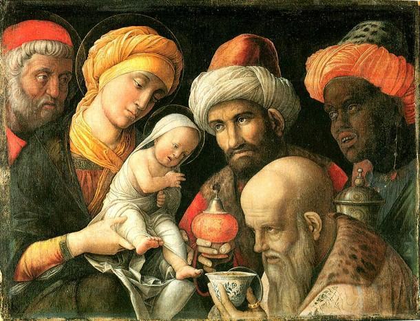 adorazione re magi Mantegna